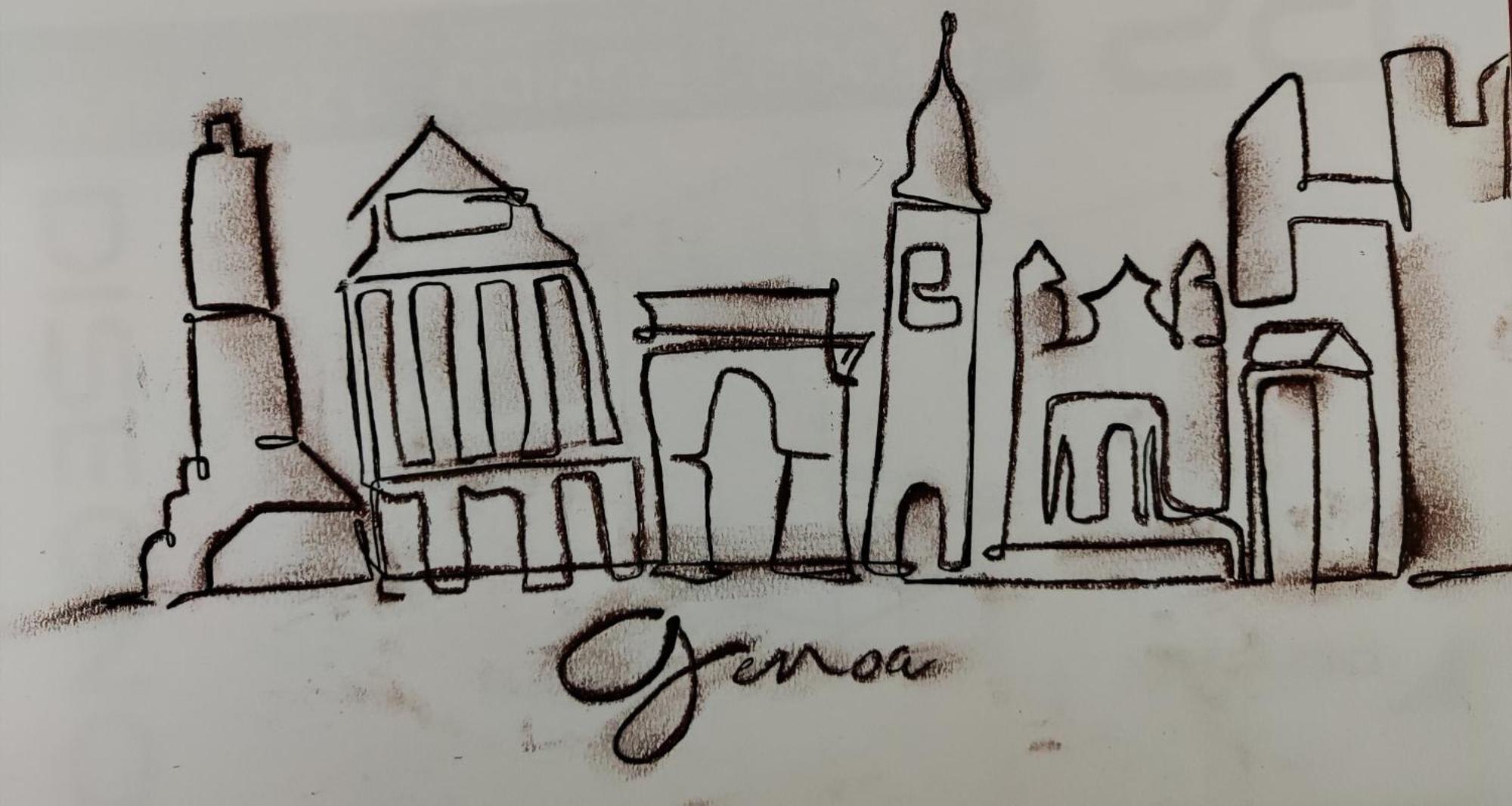 Le Grazie Sopra I Tetti Génova Exterior foto